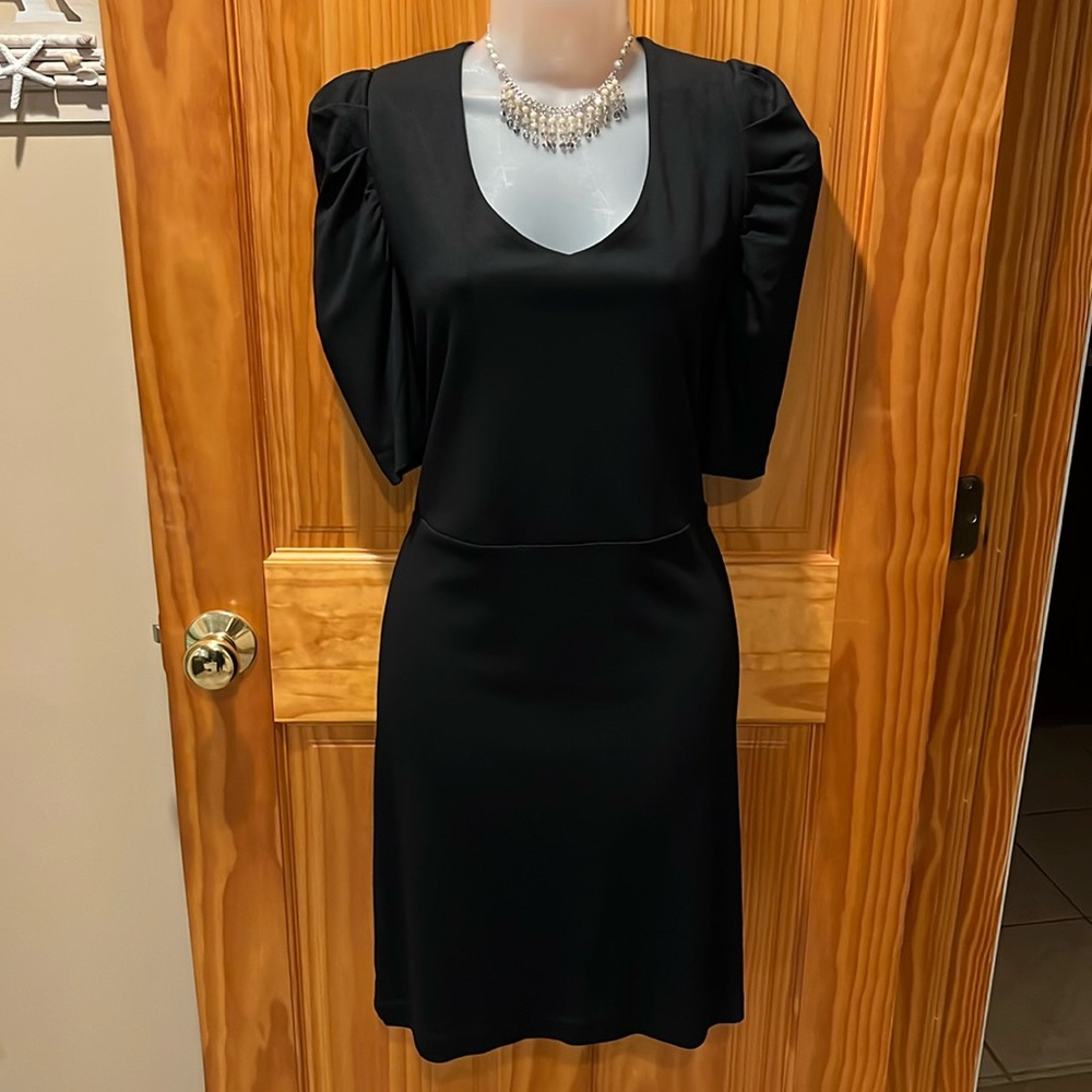 ABS Allen Schwartz Black Dress